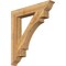 Ekena Millwork Merced Traditional Rough Sawn Bracket, Western Red Cedar, 6"W x 40"D x 44"H BKT06X40X44MRC01RWR - alternate 1